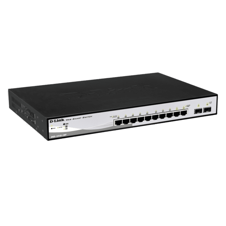 سوییچ شبکه 10پورت DGS-1210-10P دی-لینک