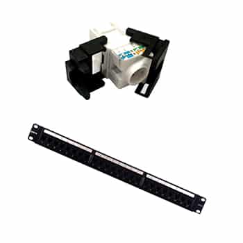 پچ پنل Cat 6 UTP Tools Free سانت