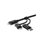 کابل تبدیل USB سه در یک ای دیتا