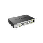 سوییچ غیر مدیریتی DES-1018p دارای 16 پورت با سرعت 10/100Mbps  می باشد .
