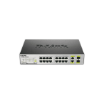 سوییچ غیر مدیریتی DES-1018p دارای 16 پورت با سرعت 10/100Mbps  می باشد .
