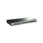 سوییچ DGS-1510-52 دارای 48 پورت گیگابیتی شبکه ، 2 پورت گیگابیتی SFP و 2 پورت SFP+ 10G  می باشد
