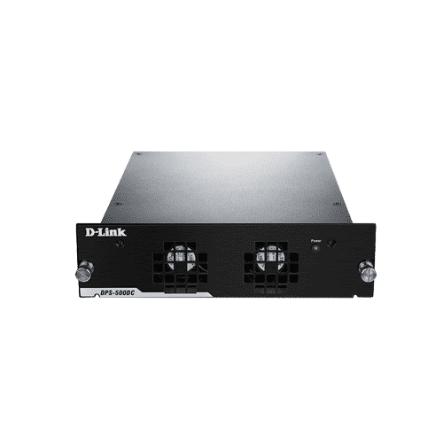 منبع تغذیه DPS-500DC دی-لینک با توجه به نیاز سوییچ های اترنتی و گیگابیتی دی-لینک طراحی شده است.