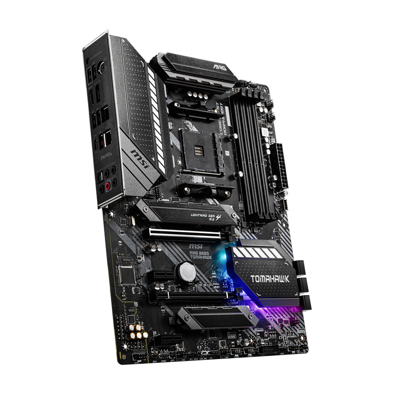 MSI-MAG-B550-TOMAHAWK.jpg مادربرد MSI MAG B550 TOMAHAWK - تصویر 1