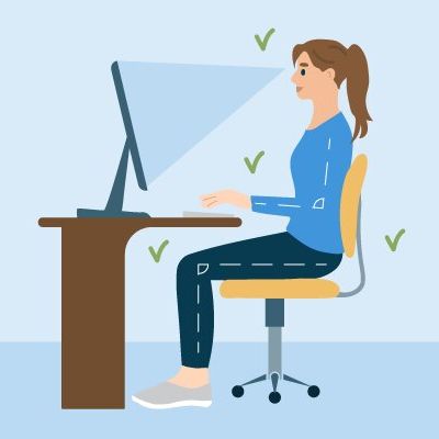 بهترین ارتفاع مانیتور