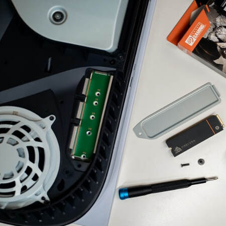 نصب SSD روی PS5