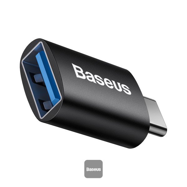 Baseus Ingenuity Series Mini OTG Adaptor Type-C to USB-A 3.1 Black
