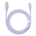 Baseus Pudding Series 100W USB to Type-C Fast Charging Data Cable, Length:2m(Purple)