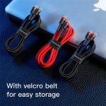 کابل شارژر تایپ C بیسوس مدل CAFULE با پشتیبانی از Quick Charge 3.0