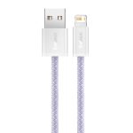 USB cable for Lightning Baseus Dynamic 2 Series, 2.4A, 1m (purple)