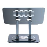 Baseus UltraStable Pro Series 360° Rotatable and Foldable Laptop Stand Metal – Space Grey
