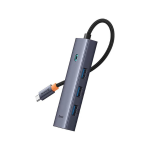 USB Hub 4in1 Hub Baseus UltraJoy USB-C do USB 3.0 (space grey)