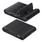 Baseus Mate phone docking station USB Type C HUB black
