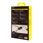 هاب 6 پورت USB-C بیسوس مدل  Dual Fast Charging Cosmic - تصویر 5