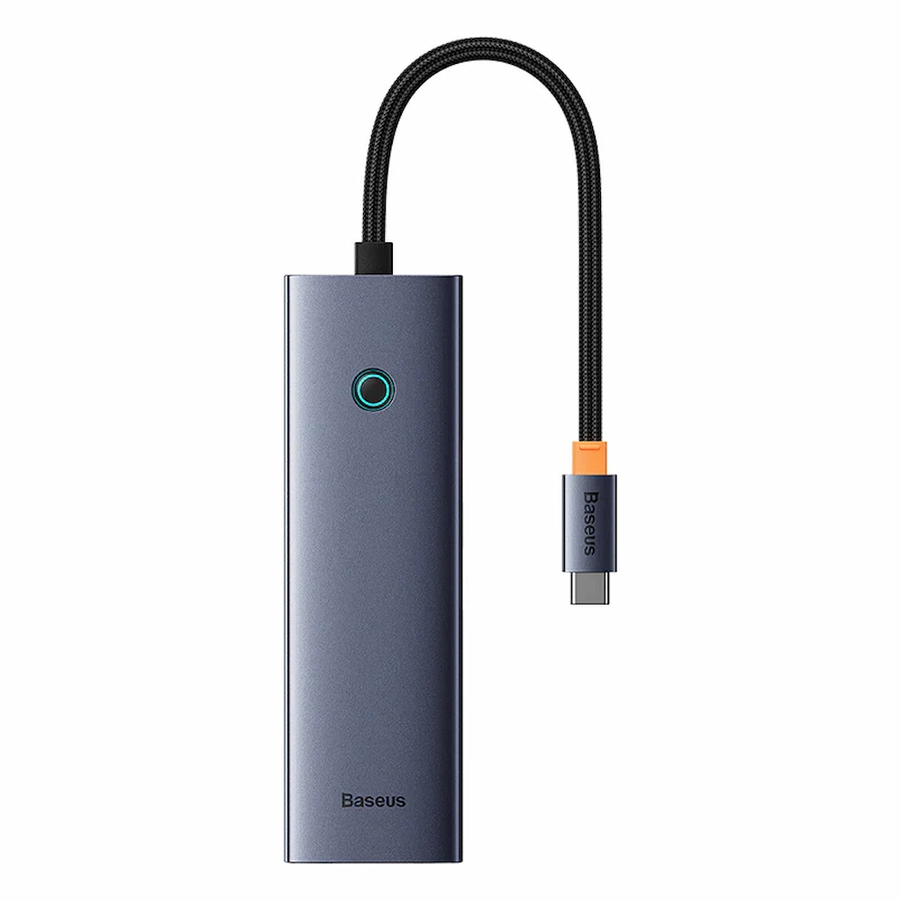 01_604155de-9606-4ef2-8279-62105963d1e8_3000x_jpg هاب 6 پورت USB-C بیسوس مدل UltraJoy AIR Space - تصویر 1