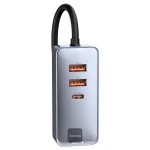 شارژر فندکی بیسوس 120W مدل Share Together PPS multi-port 2U+2C - تصویر 3