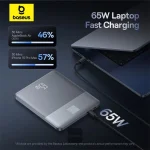 پاوربانک بیسوس مدل Blade2 65W ظرفیت 12000 میلی آمپر - تصویر 9