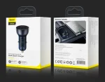 شارژر فندکی 65W بیسوس مدل Particular Digital Display QC+PPS Dual Quick - تصویر 4