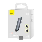 شارژر دیواری 2 پورت 65 وات بیسوس مدل GaN5 Pro Ultra-Slim C+U - تصویر 6