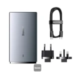 شارژر دیواری 2 پورت 65 وات بیسوس مدل GaN5 Pro Ultra-Slim C+U - تصویر 5