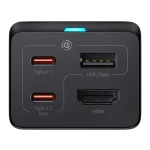 شارژر رومیزی 67 وات بیسوس مدل GaN5 Pro Desktop Fast Charger 1U+2C+HDMI - تصویر 2